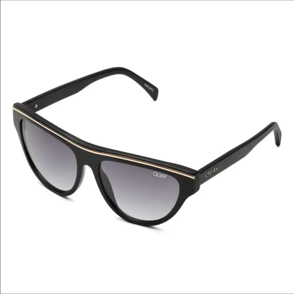 🧨 Quay Australia Flight Risk Shield Sunglasses NWT